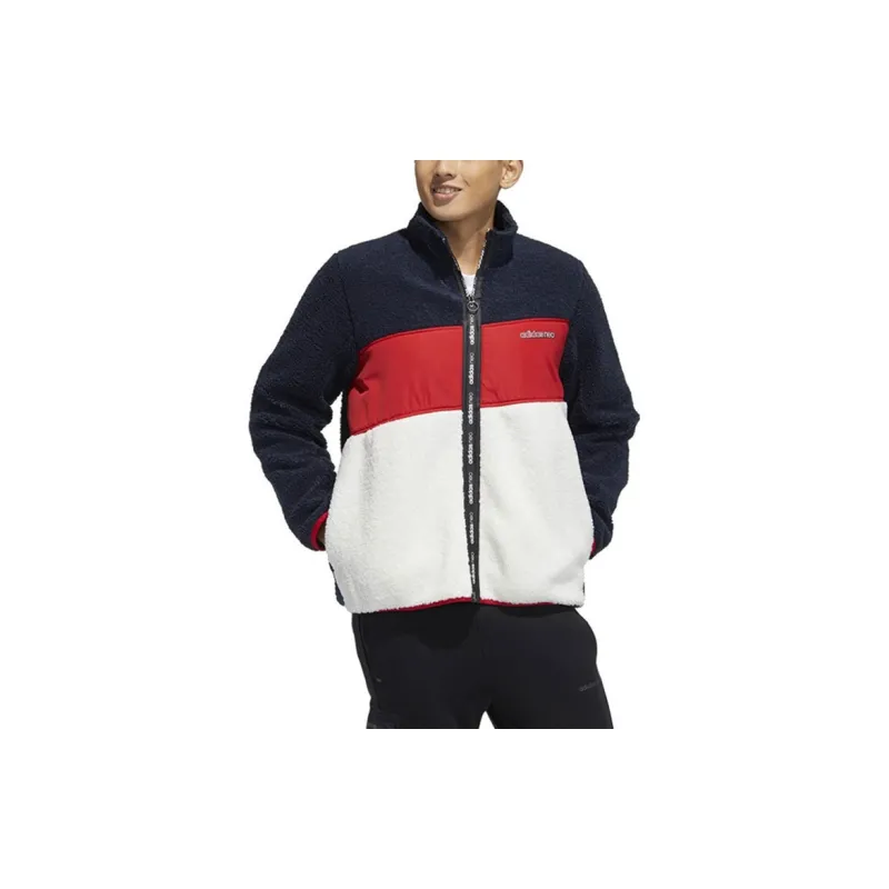 Adidas Neo Jackets Men Red Blue White Multicolor-1