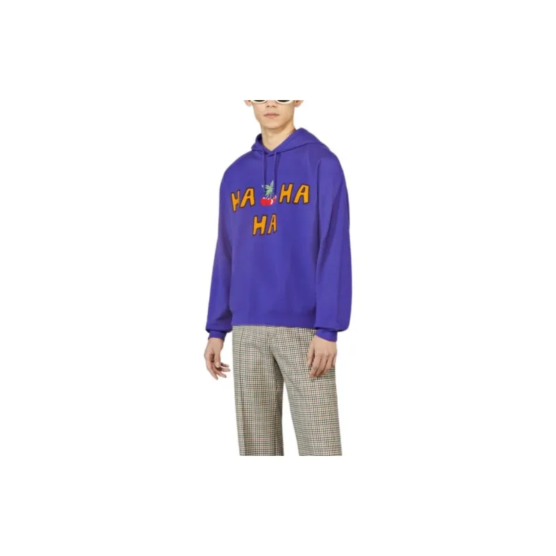 GUCCI Sweatshirts Men Purple-3