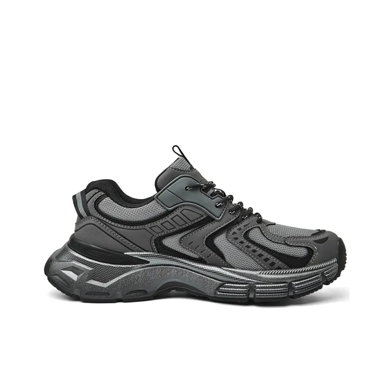 JEEP SPIRIT Chunky Sneakers Men Low Top Gray-1