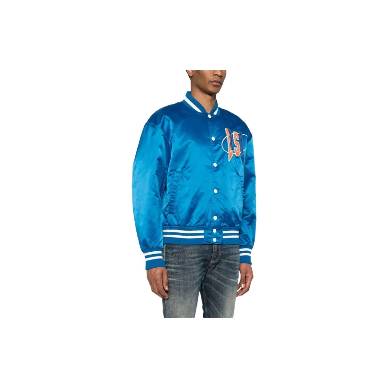 DIESEL Jackets & Coats Men's Royal Blue-3