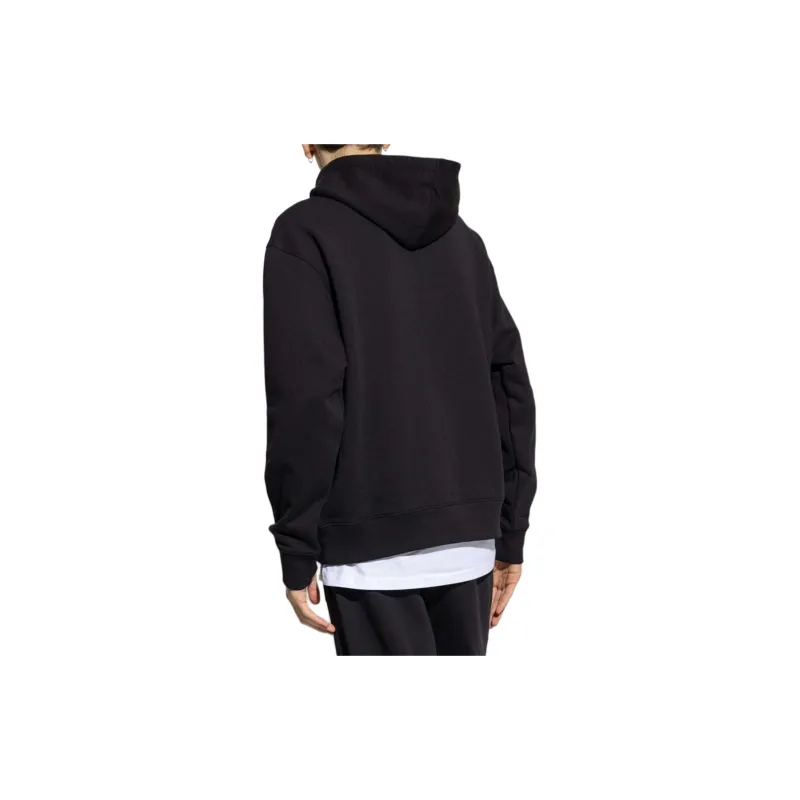 MOSCHINO Bear Printed Drawstring Hoodie-1