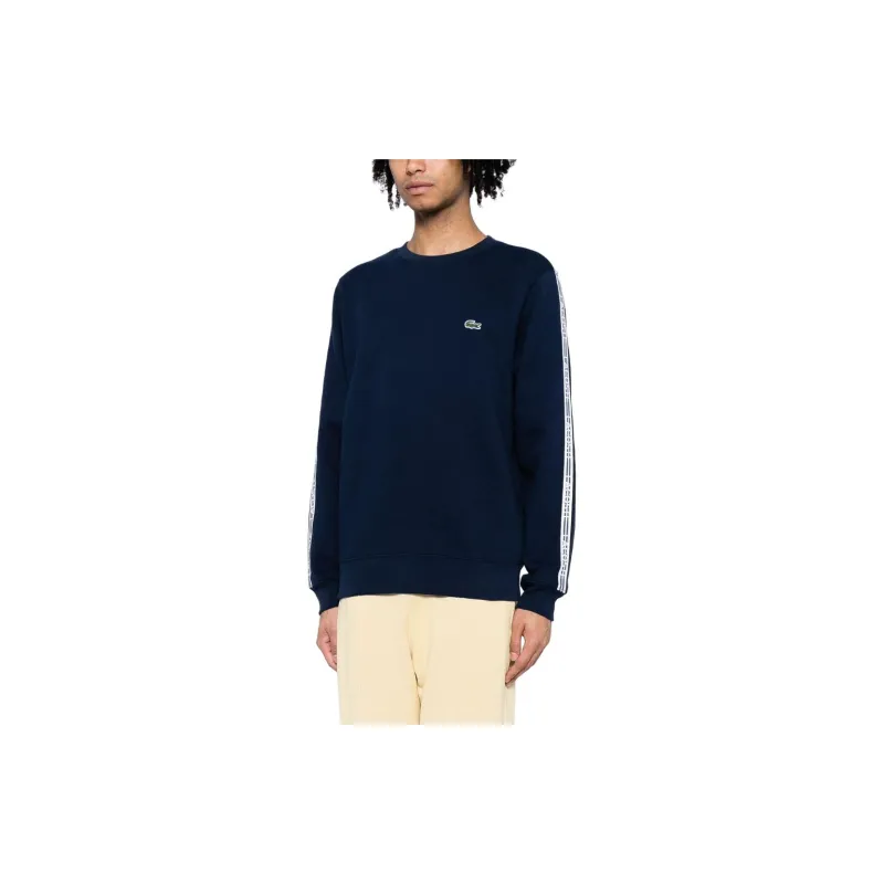 LACOSTE Logo-patch Long-sleeve Sweatshirt-2