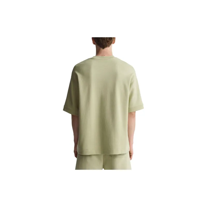 ZARA T-Shirts Men Light Green-3