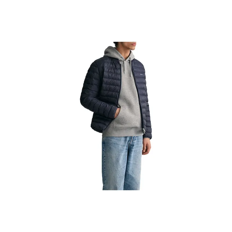 GANT Puffer Jacket Men's 433 Night Blue-3