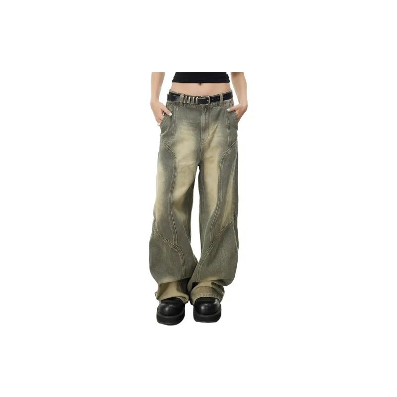 0-CROWORLD Jeans Unisex-5