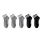 Gray Double Stripe 3+Black Double Stripe 2