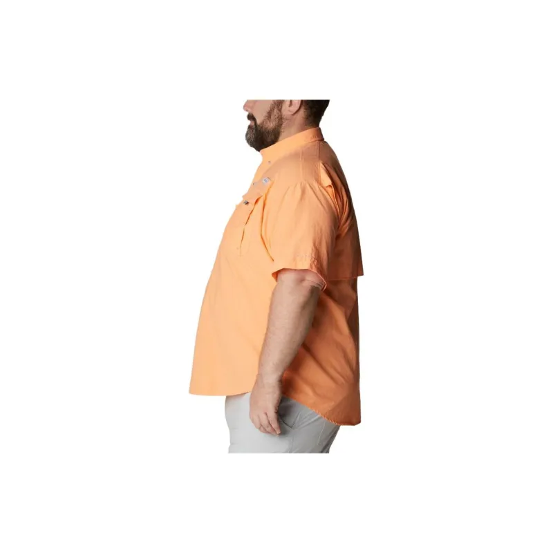 Columbia Shirt Men's Peach Yellow-2