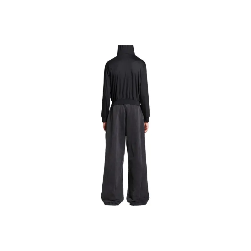 Balenciaga Knitted Sports Pants Men's Black-3