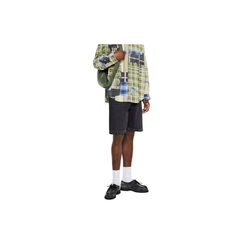 Acne Studios 2024 Autumn/Winter Collection SS24 Denim Shorts Men's Black-5