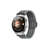 Light and Translucent Cut-Out[Upgraded Magnetic | Woven Slide Buckle]Gray-Gunmetal Buckle