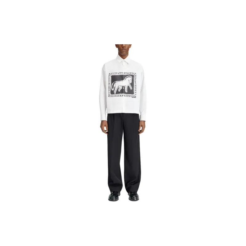 Jacquemus La Chemise Papier Poplin Shirt-3