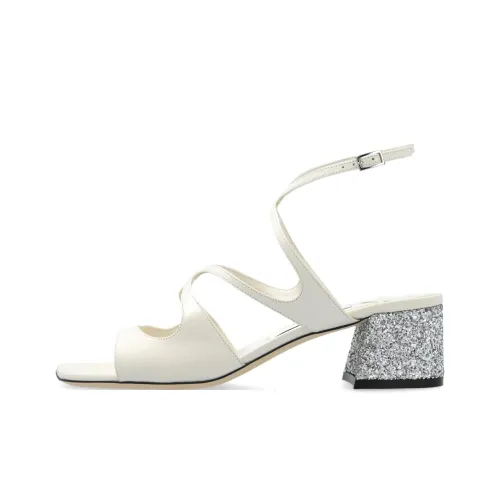 Jimmy Choo Azilia One Strap Sandals 4.5cm Women's White