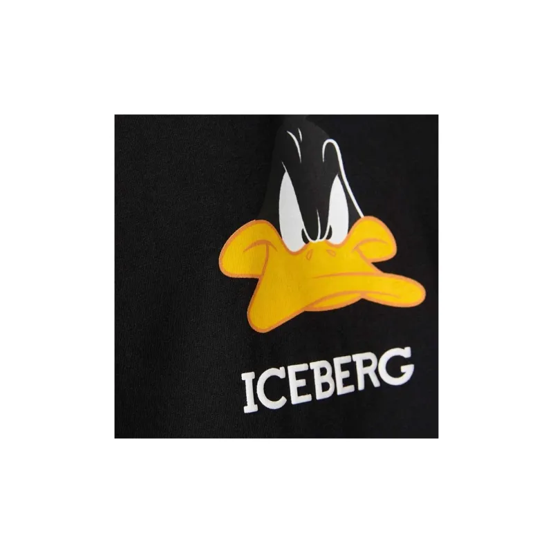 Iceberg T Shirts Men Black-2
