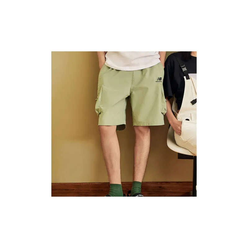 New Balance Casual Shorts Men Green-3