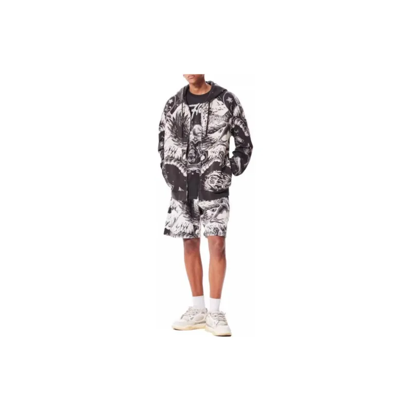 Ed Hardy FW24 Sweatshirt Men's Dark Marble-2