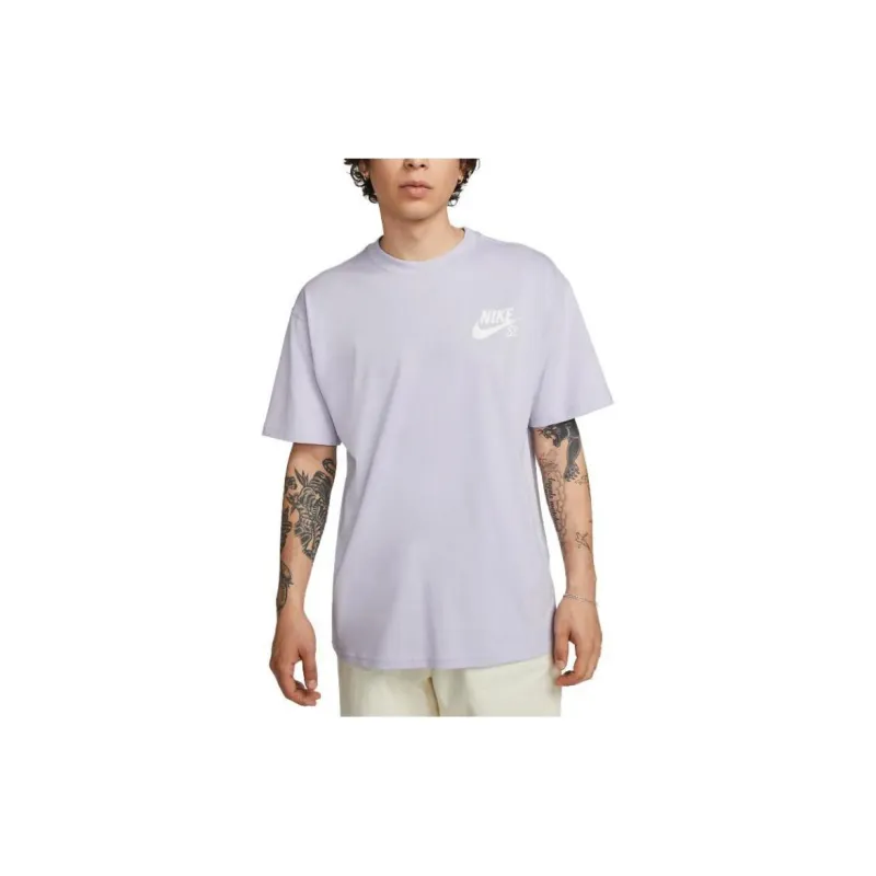 Nike T Shirts Men Light Lavender-2