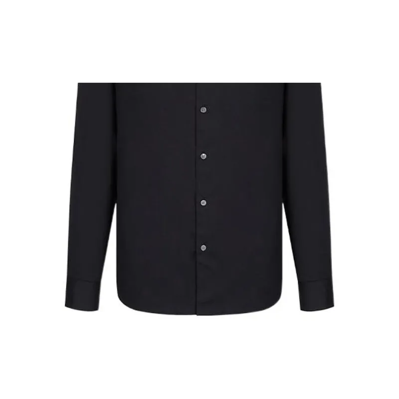 EMPORIO ARMANI SS22 Shirt Men's Black-4
