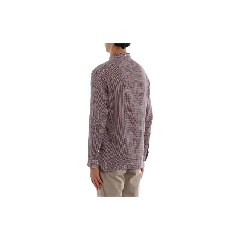 Burberry Shirts Men Pink-5