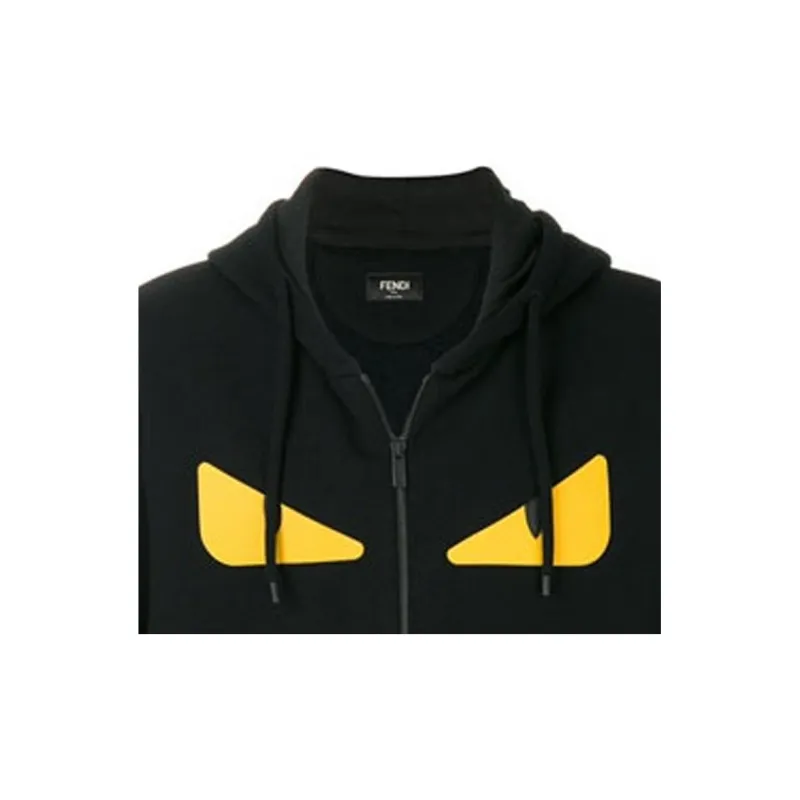 FENDI Sweatshirts Men Black-5