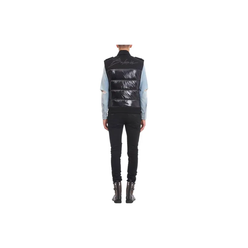 BALMAIN Vests Men Black-2