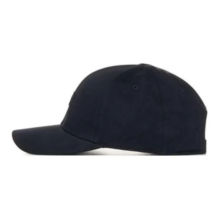 C.P.Company Cotton Baseball Caps Unisex Marine Blue-1