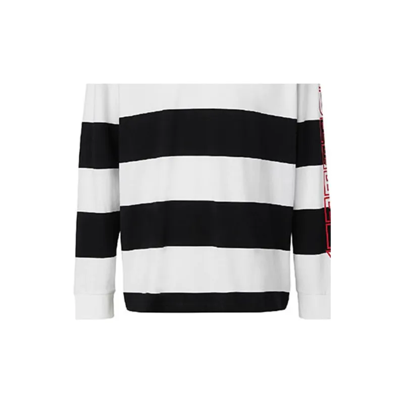 Burberry T Shirt Men's Black White-2