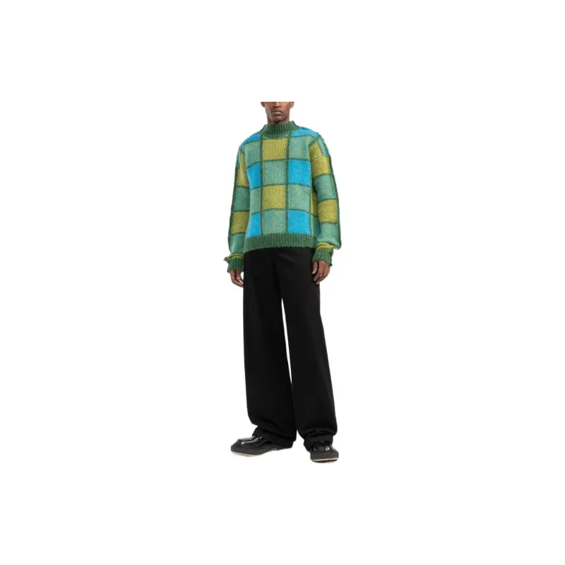 MARNI Mohair And Wool Crewneck Sweater-1