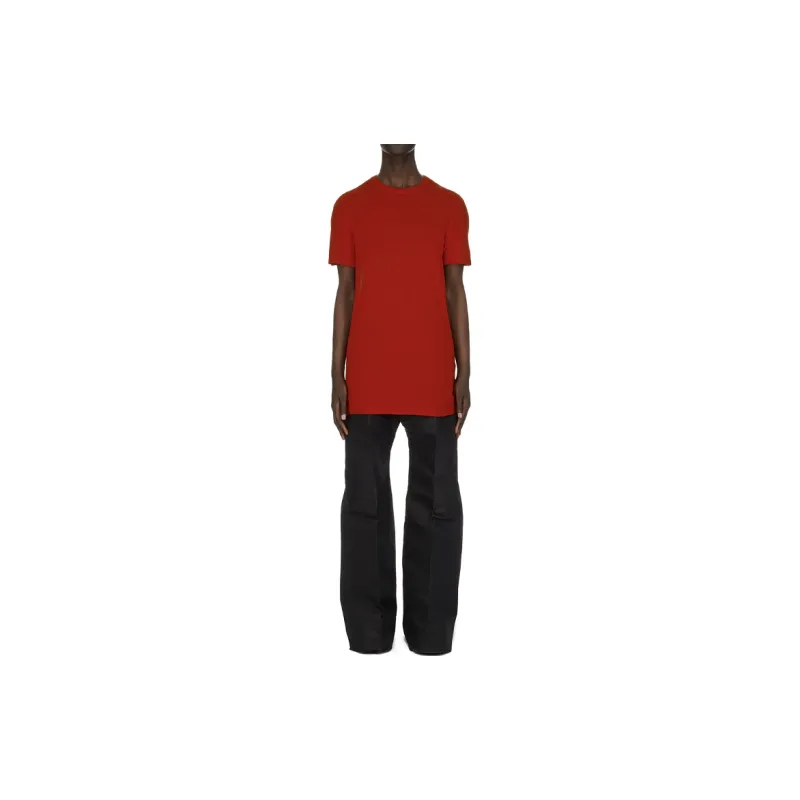 RICK OWENS Level Short Sleeved Crewneck T Shirt-3