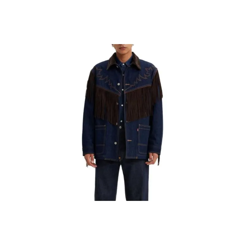 Kenzo X Levis LEVI'S X KENZO CO BRAND Jackets Unisex Dark Indigo-3