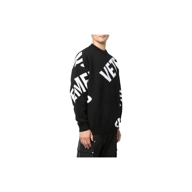 Vetements Sweaters Men Black-3