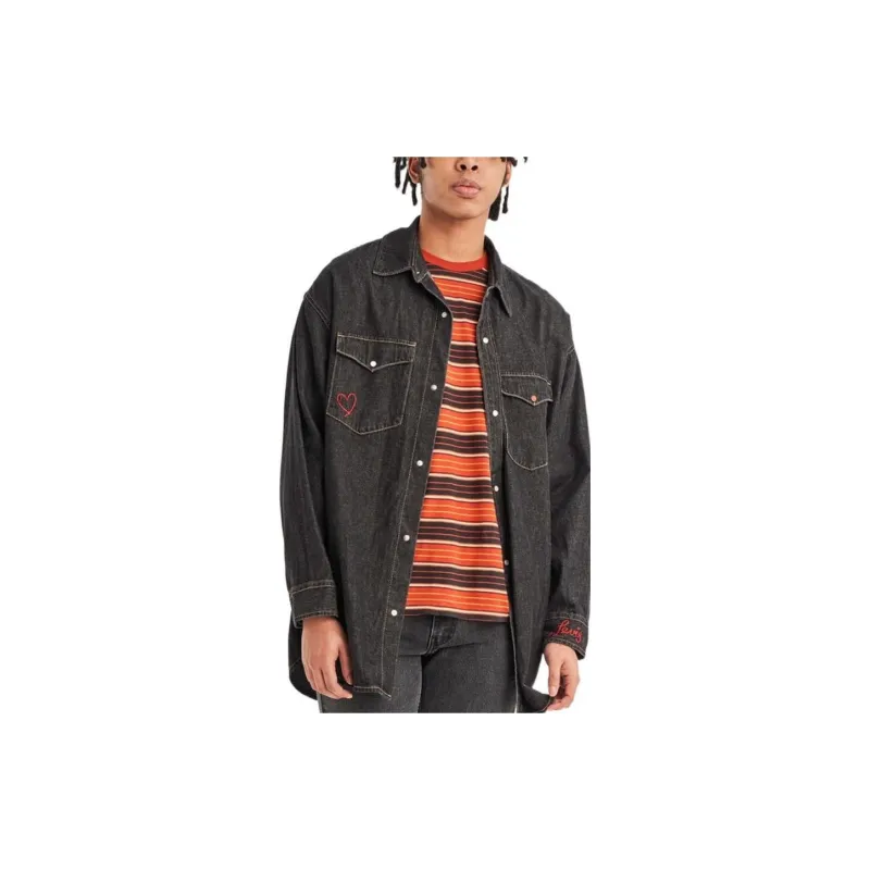Levis Shirts Men Blue-2
