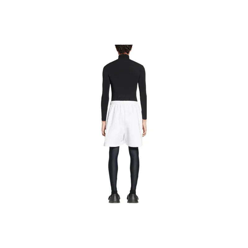 Balenciaga 520 Casual Shorts Men White-2