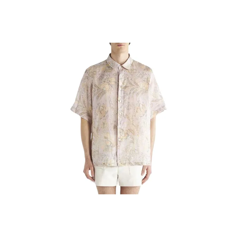ETRO Paisley Bandana Printed Short Sleeved Shirt-1
