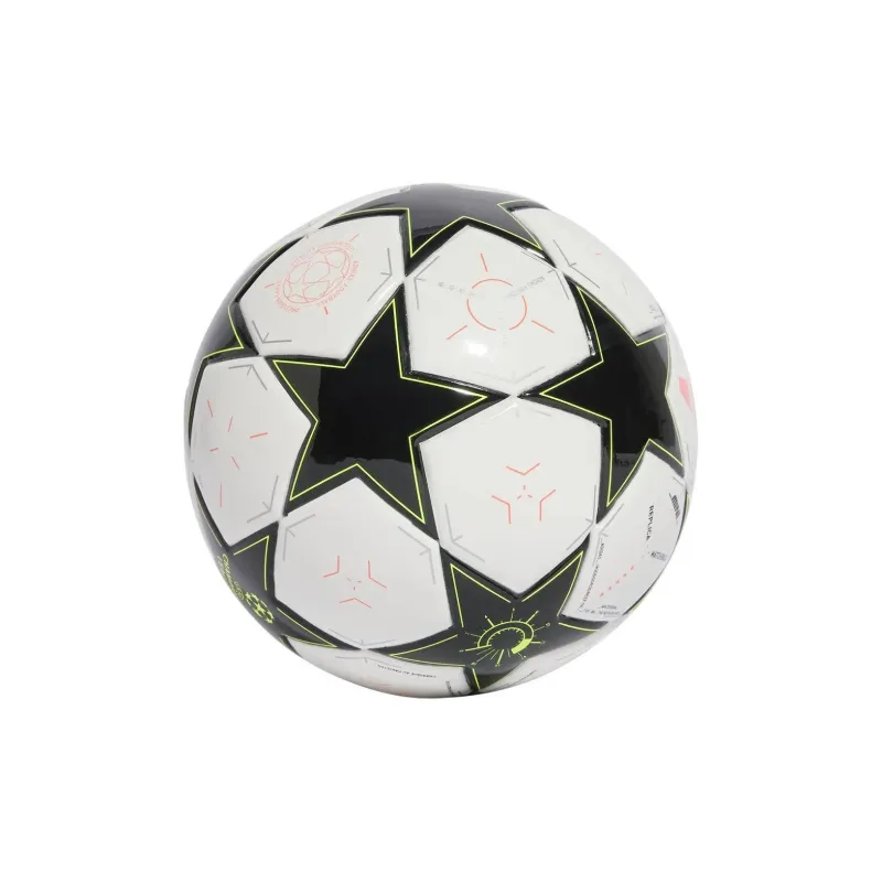 Adidas Size 1 Ball Soccer TPU Unisex Black/White/Yellow-1
