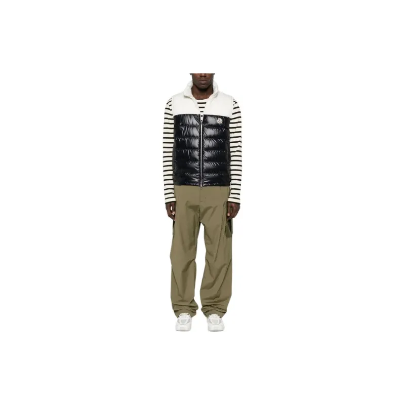 Moncler Cerces Logo Patch Panelled Vest-4