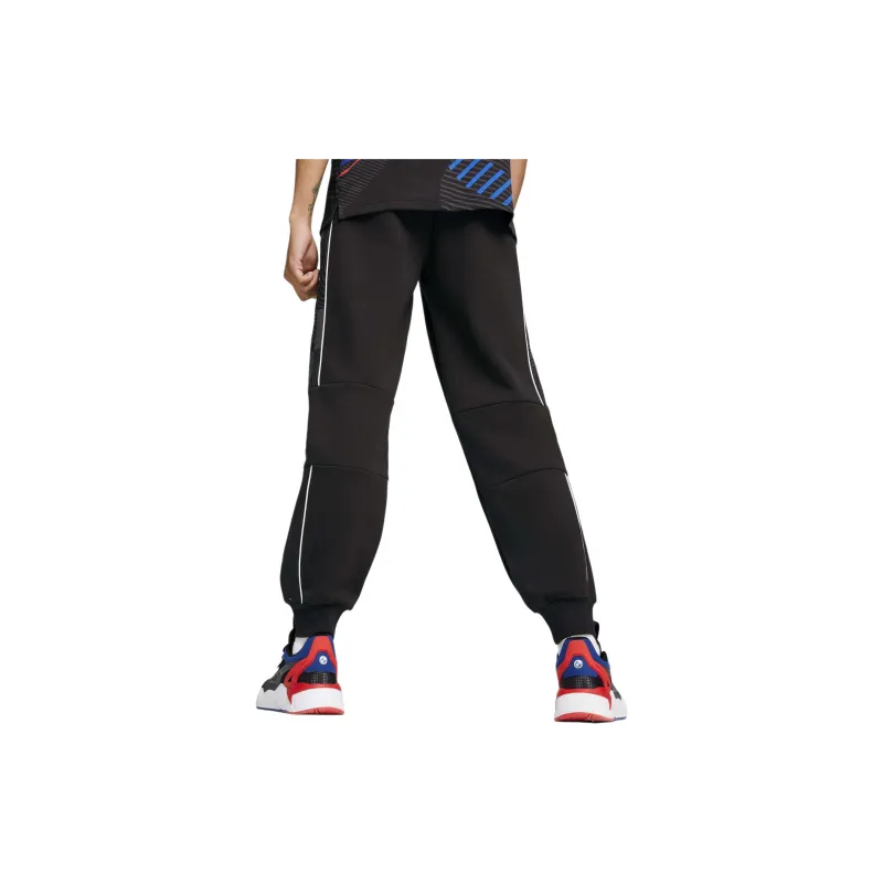 PUMA BMW Knitted Sports Pants Men's Black-3