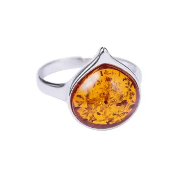 S&A Fire Opal S925 Silver Rings Women's