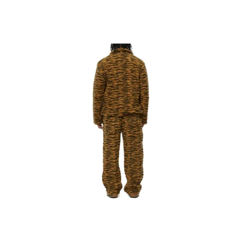 BODE Tiger print Lace up Jumper-2