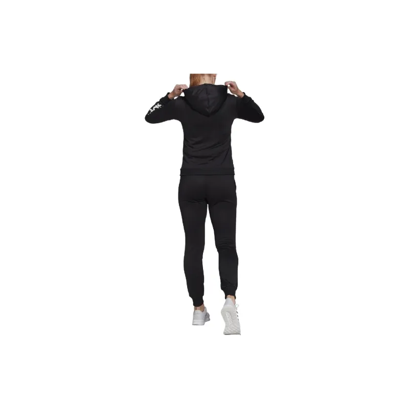 Adidas French Terry Tracksuit Casual Suit Women's Black-2