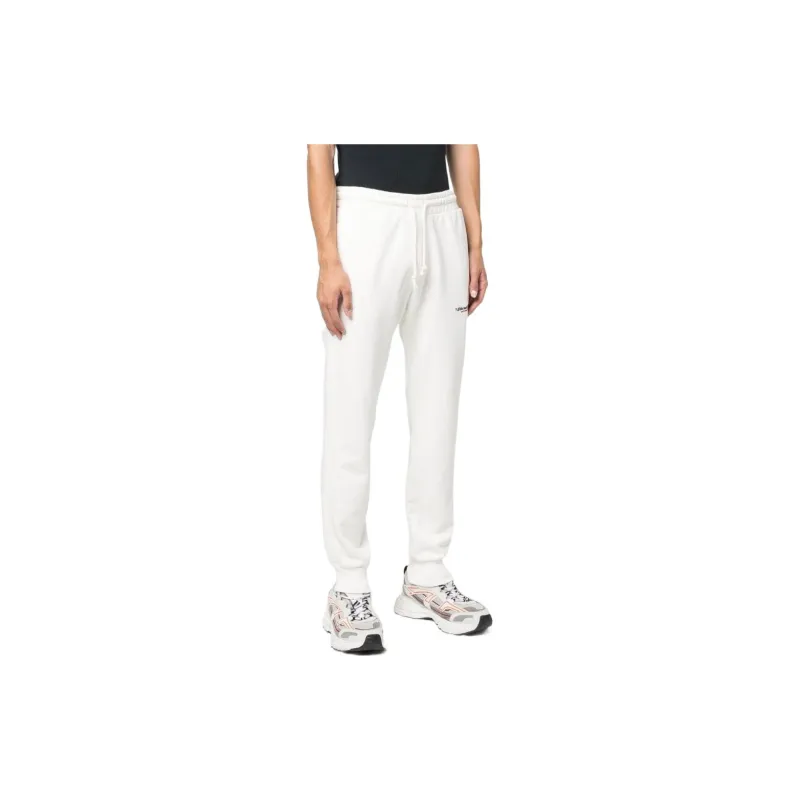 DIESEL Knitted Sweatpants Men White-3