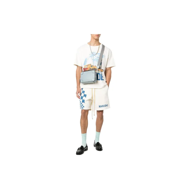 RHUDE Printed Terry Short-1
