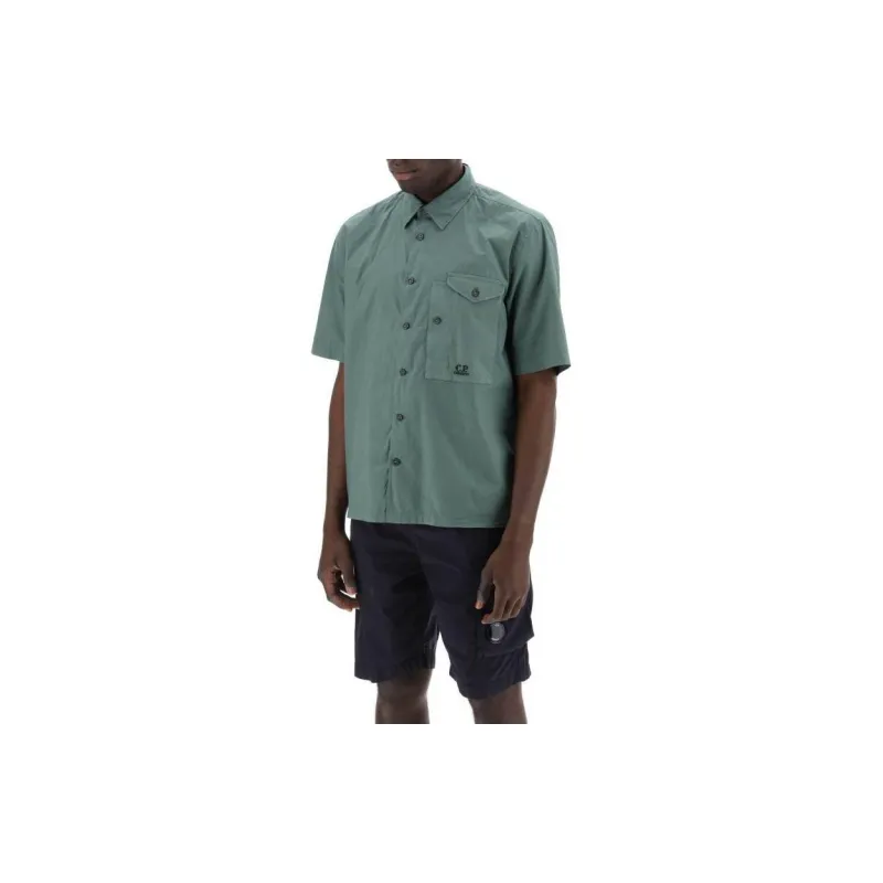 C.P.Company Regular T Shirt Men's Green-3