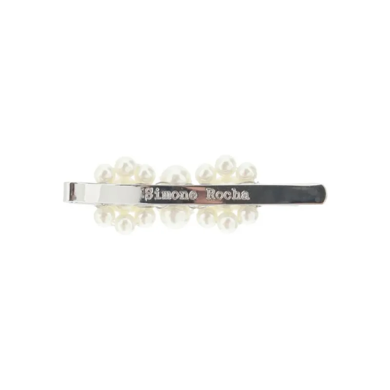 SIMONE ROCHA Pearl embellished Hair Clip-2