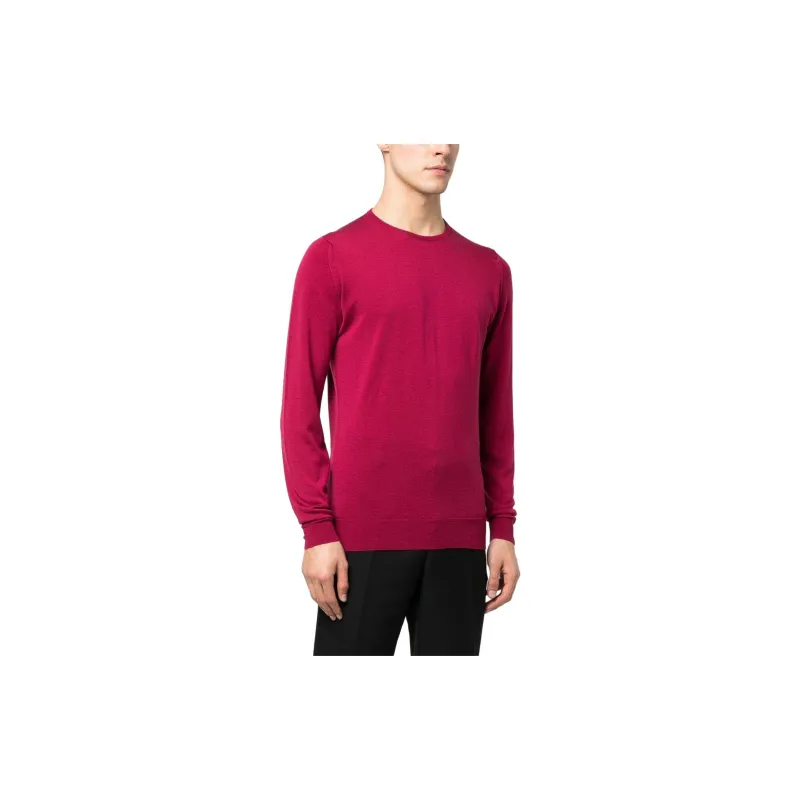 JOHN SMEDLEY Round neck Knit Jumper-1