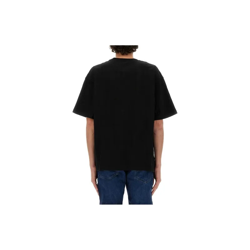 DIESEL T-Boxt-D Embroidered D Patch Crewneck T-Shirt-2