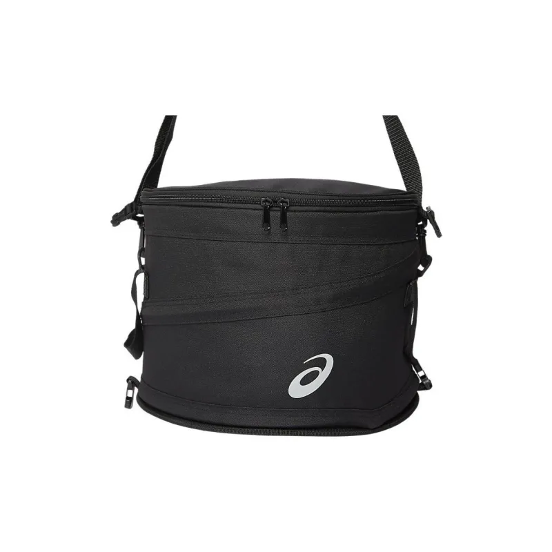 Asics Polyester Crossbody Bag Shoulder Bag Men's Black-2