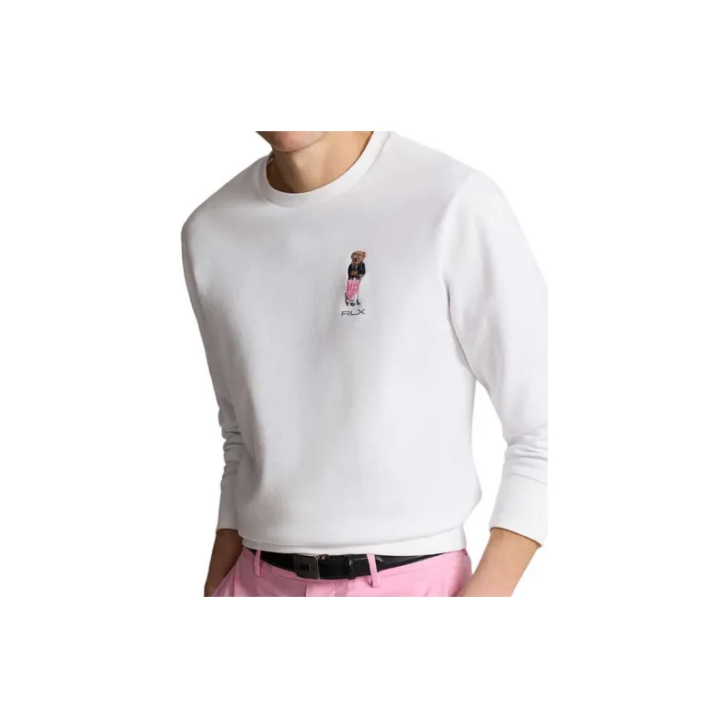 Polo Ralph Lauren SS24 Sweatshirt Men's Porcelain White-4