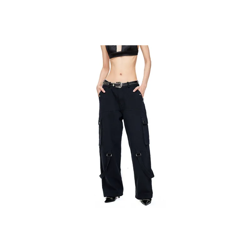 ETERNITY ITA Casual Pants Unisex Black-2