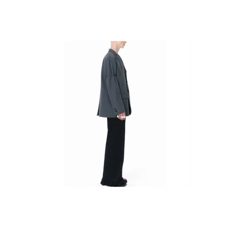WE11DONE Business Suits Unisex Dark Gray-4