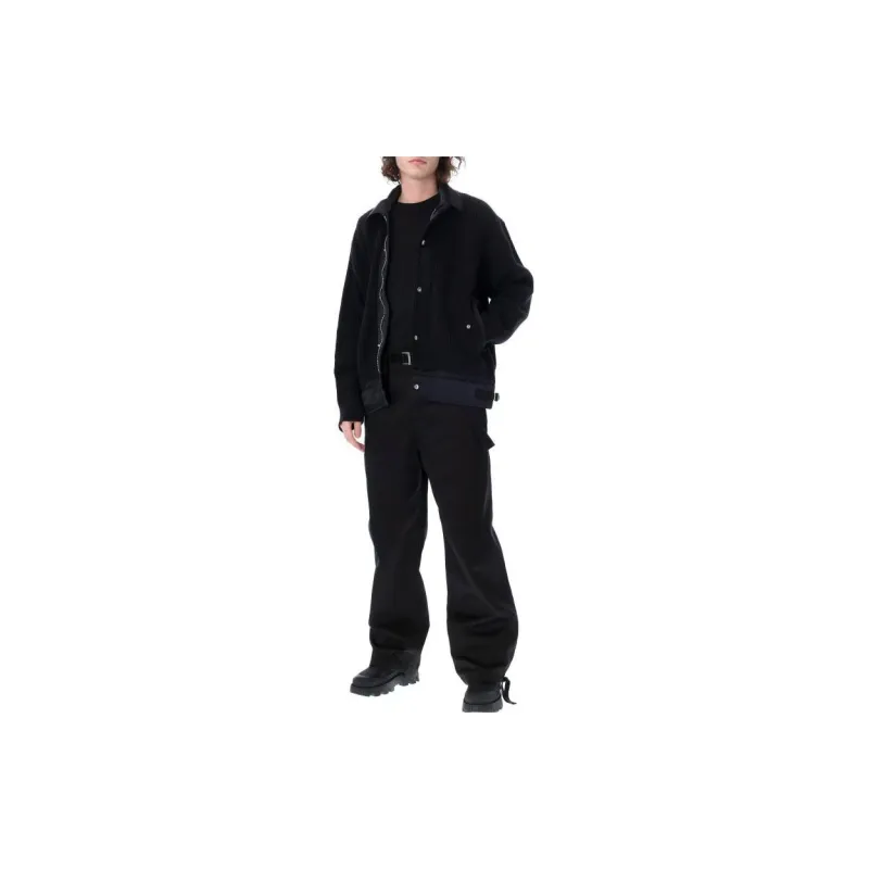 Sacai Knitted Shirt Jacket-2